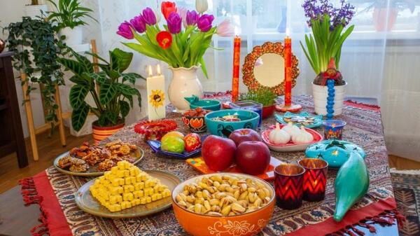 متن برای زیر عکس سفره هفت سین