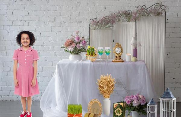 عکس پس زمینه سفره هفت سین