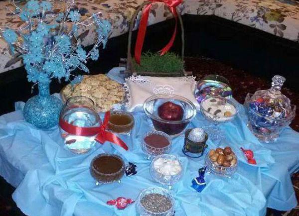 عکس پس زمینه سفره هفت سین