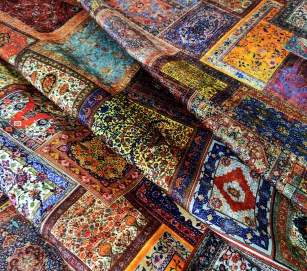عکس پارچه زیر سفره ای