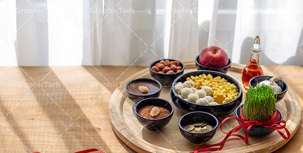 عکس رنگی سفره هفت سین