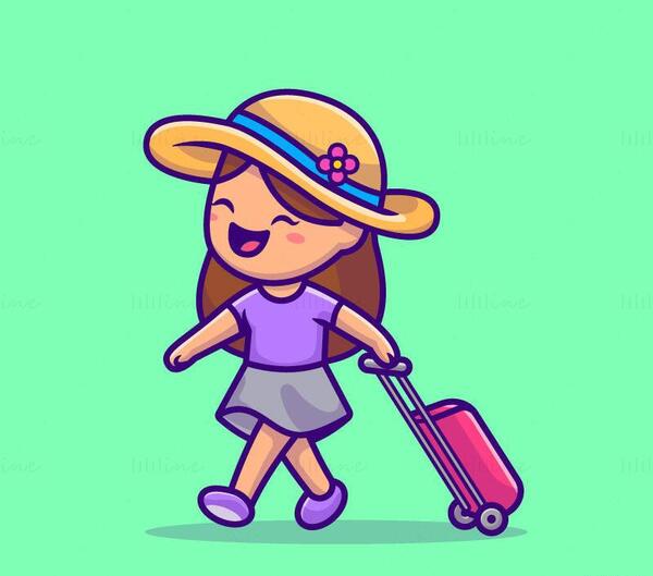 عکس سفر رفتن کارتونی