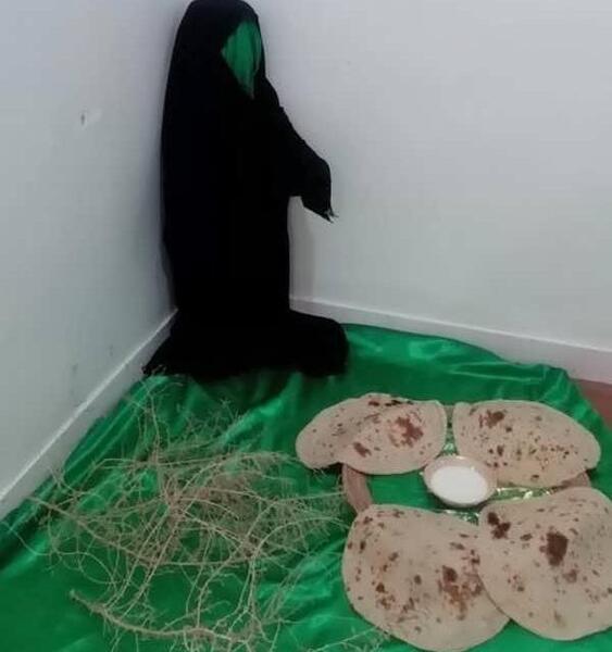 عکس سفره حضرت رقیه ساده و شیک