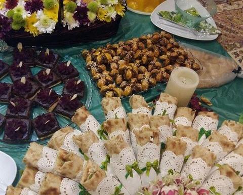 عکس سفره حضرت رقیه ساده و شیک
