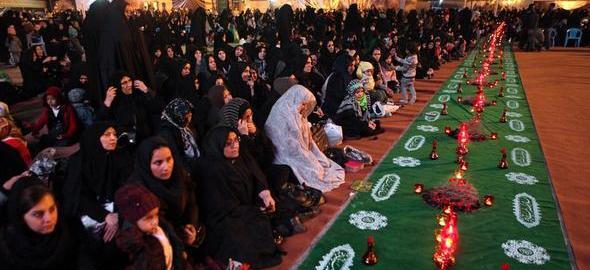 عکس سفره ی حضرت رقیه