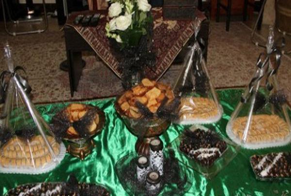 عکس سفره ی حضرت رقیه