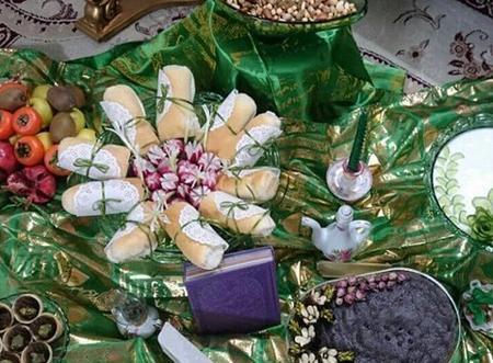 عکس سفره ی حضرت رقیه