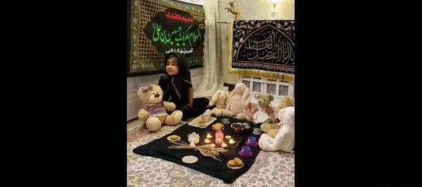 عکس عروسک سفره حضرت رقیه