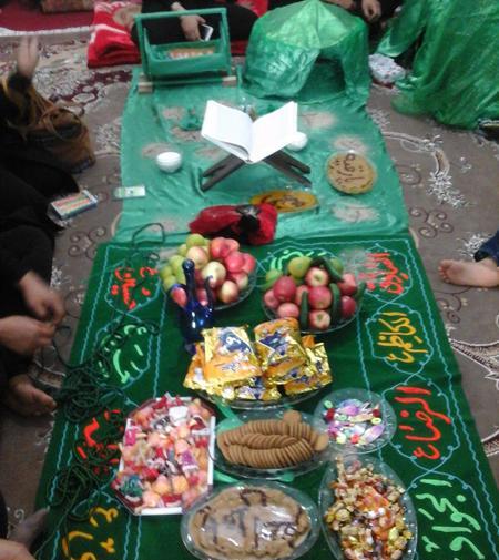 عکس عروسک سفره حضرت رقیه