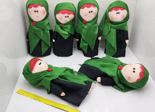 عکس عروسک سفره حضرت رقیه