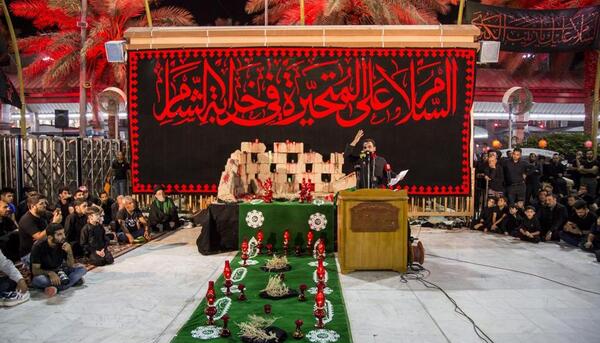 عکس مراسم سفره حضرت رقیه