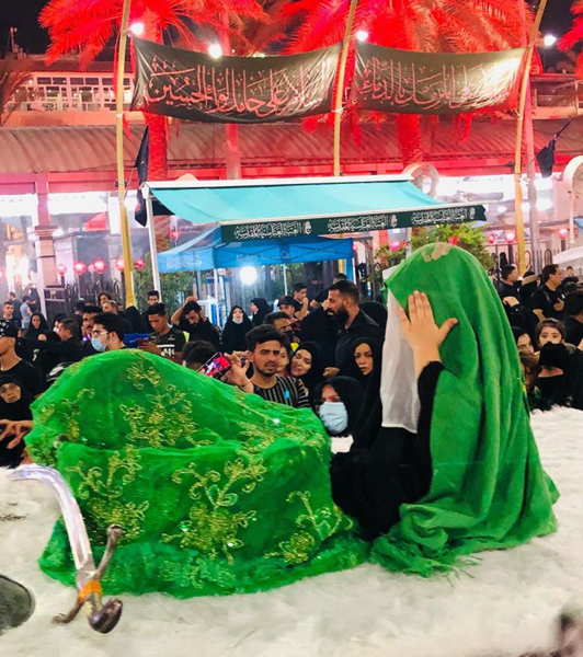 عکس مراسم سفره حضرت رقیه