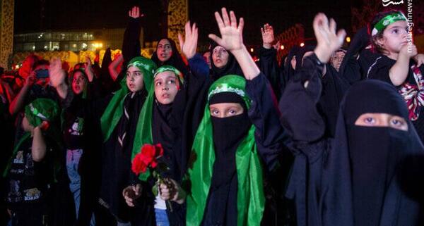 عکس مراسم سفره حضرت رقیه