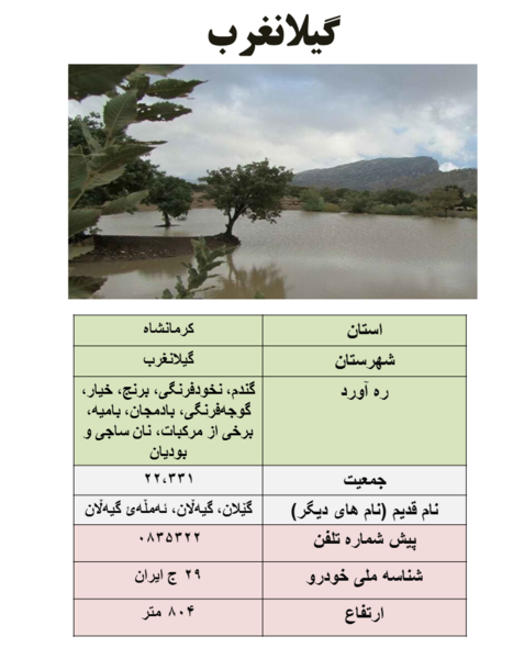 عکس شهر گیلانغرب