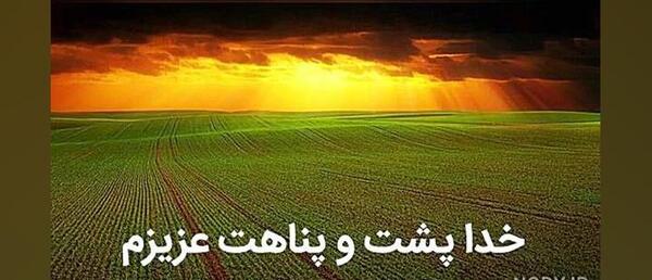 عکس نوشته سفر به سلامت عزیزم
