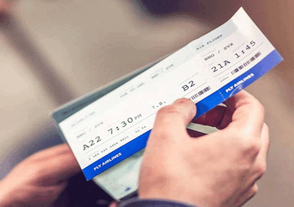 عکس بلیط سفر به ترکیه
