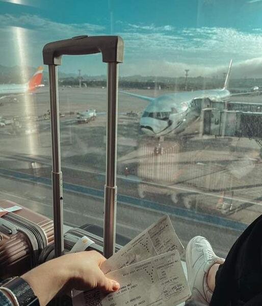 عکس فیک سفر با هواپیما