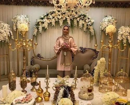 عکس سفره عقد فیک