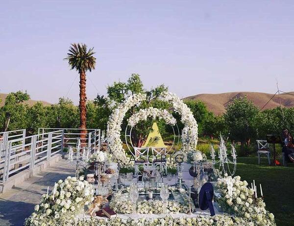 عکس سفره عقد اریایی