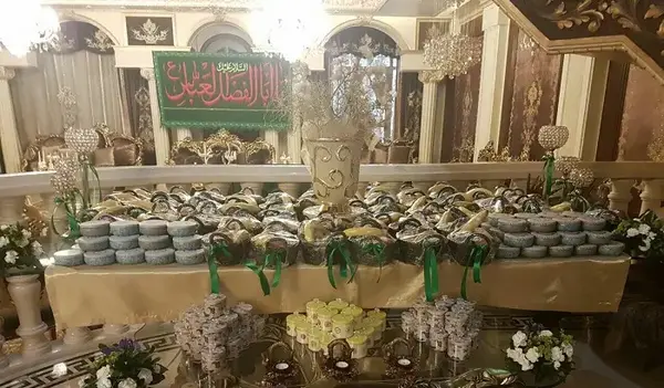 عکس سفره ابوالفضل عباس