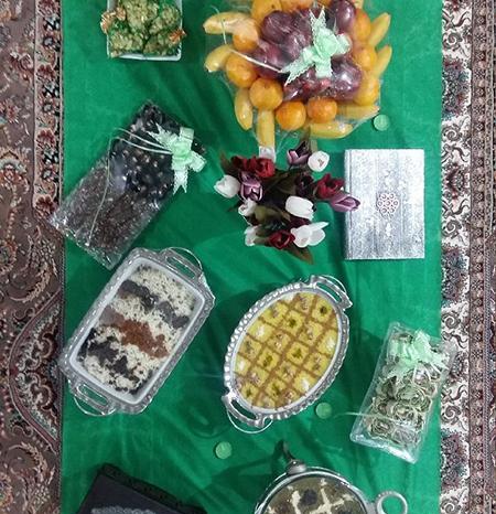 عکس سفره ابوالفضل عباس