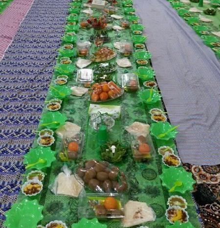 عکس سفره ابوالفضل عباس