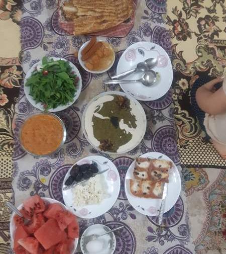 عکس سفره افطارتون نی نی سایت