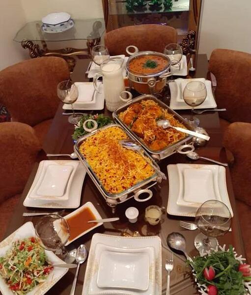 عکس سفره افطارتون نی نی سایت