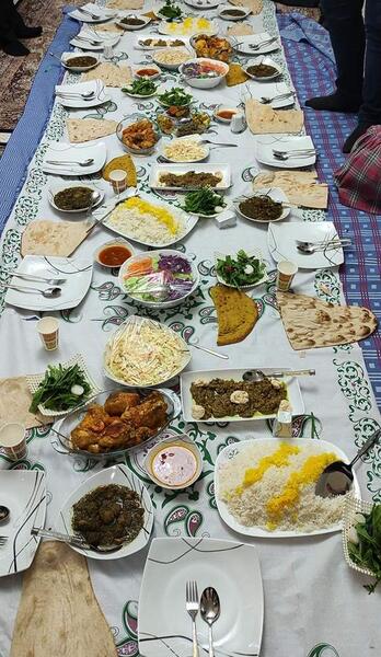 عکس سفره افطارتون نی نی سایت