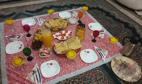 عکس سفره افطارتون نی نی سایت