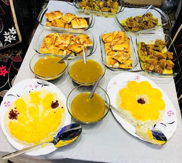 عکس سفره افطارتون نی نی سایت