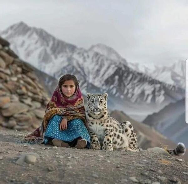عکس یک دختر روستایی