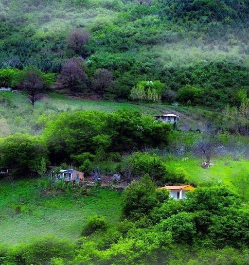 عکس از روستاهای شمال