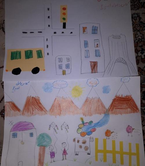 عکس کاردستی شهر و روستا