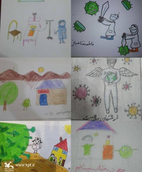 عکس نقاشی روستا آسان