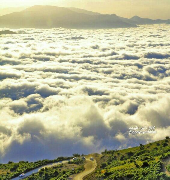 عکس از روستای فیلبند مازندران
