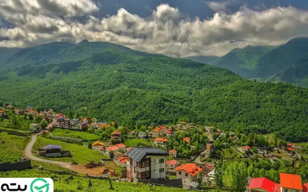 عکس از روستای فیلبند مازندران