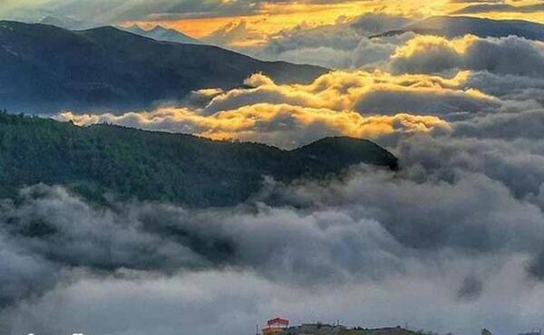 عکس از روستای فیلبند مازندران