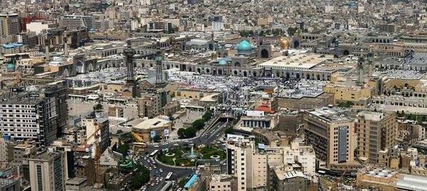 عکس شهر مشهد از بالا