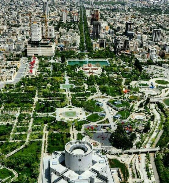 عکس شهر مشهد از بالا
