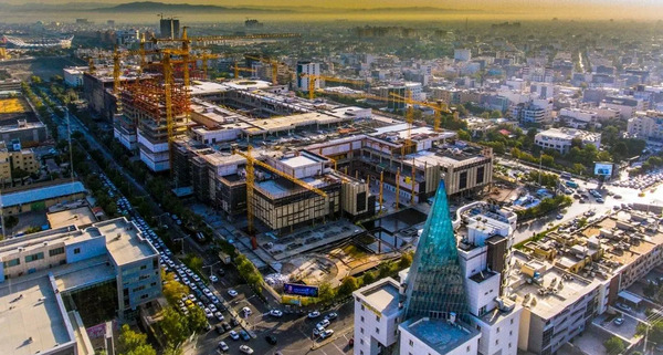 عکس شهر مشهد از بالا