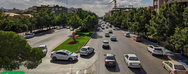 عکس شهر مشهد از بالا
