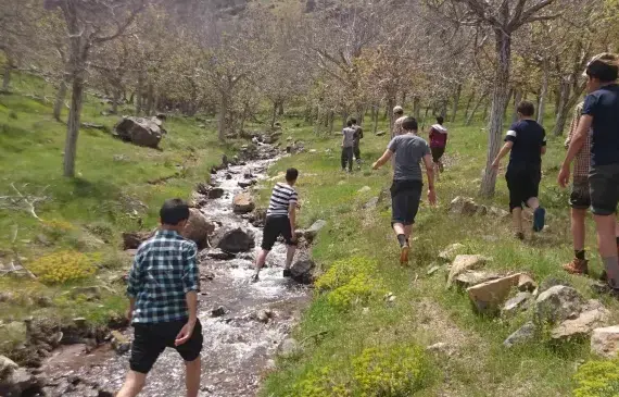 عکس روستای طایقان قم
