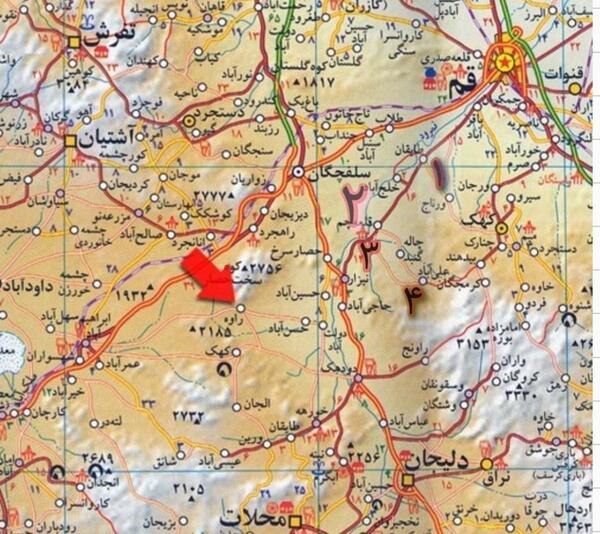 عکس روستای طایقان قم