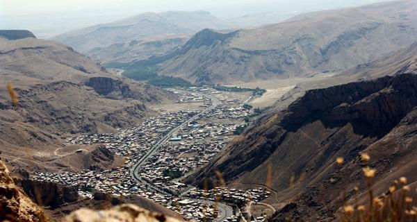 عکس هوایی شهر ماکو