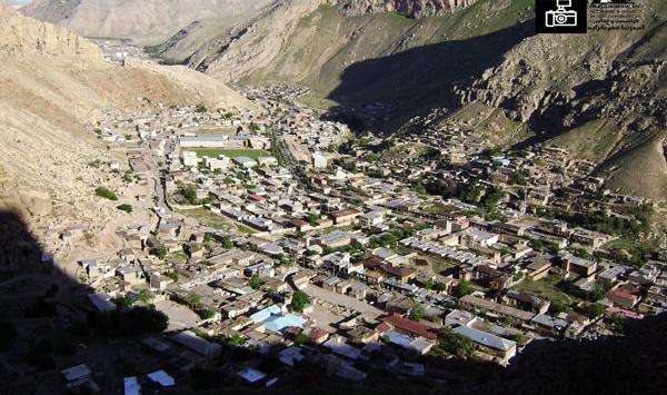 عکس هوایی شهر ماکو