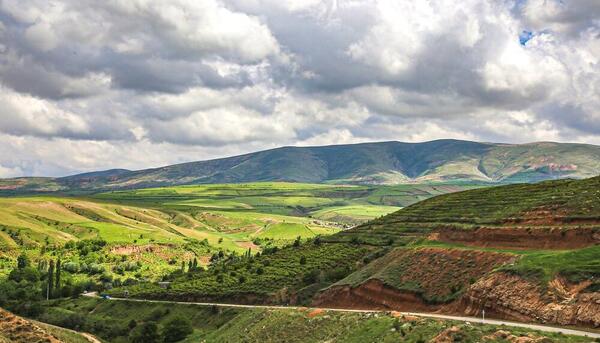 عکس روستای دشت خراسان شمالی