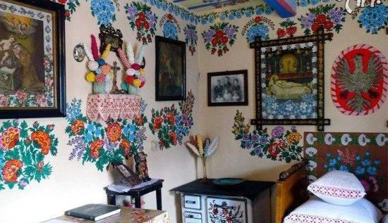 عکس نقاشی روستا و شهر
