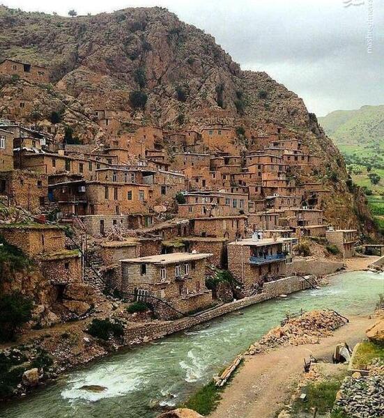 عکس از روستا زیبا