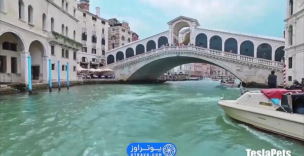 عکس شهر ونیز از بالا